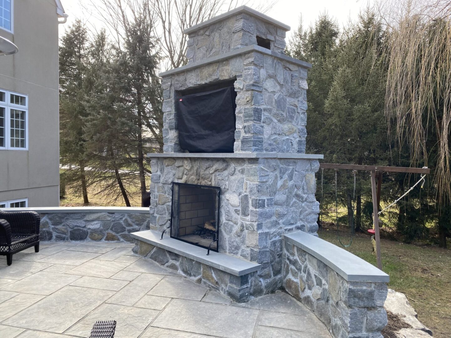 Outdoor Living fire place